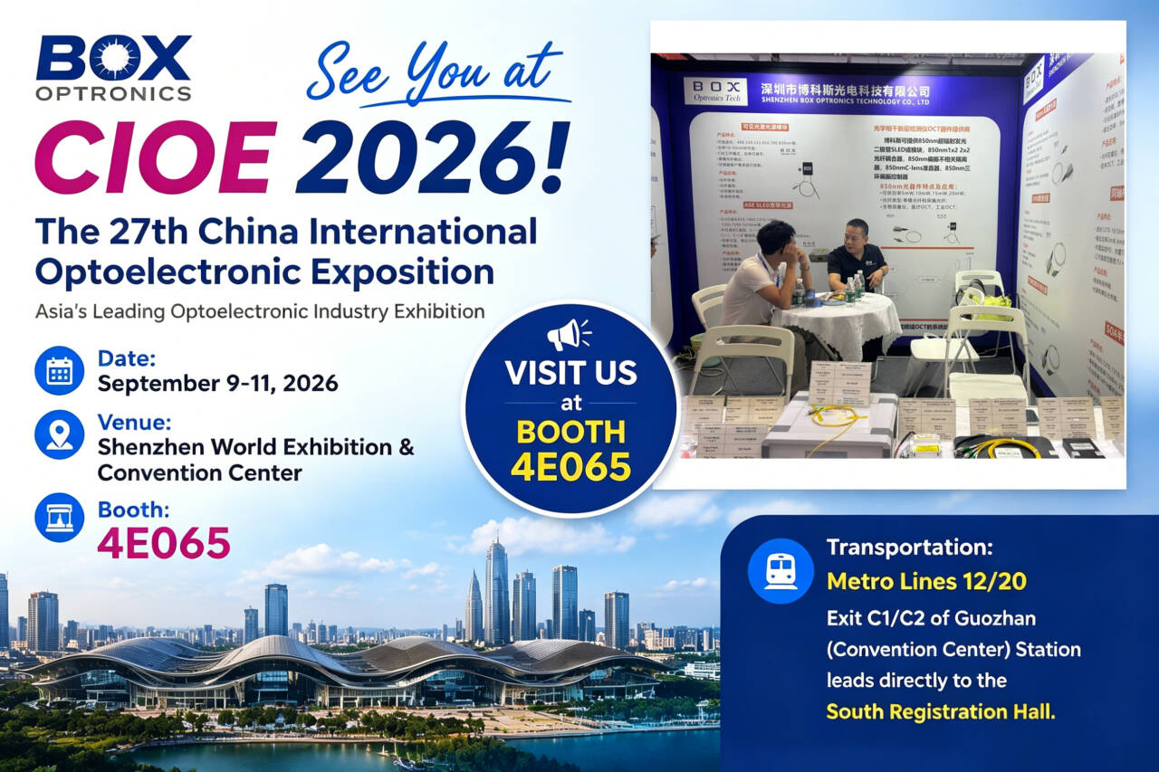 Boxoptronics CIOE 2026 International optoelectronic Exposition