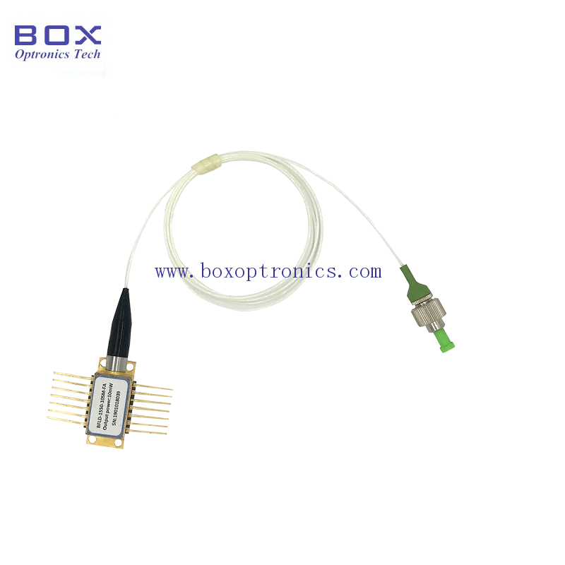 High power 40mW 1310nm DFB chip laser fiber coupled butterfly package
